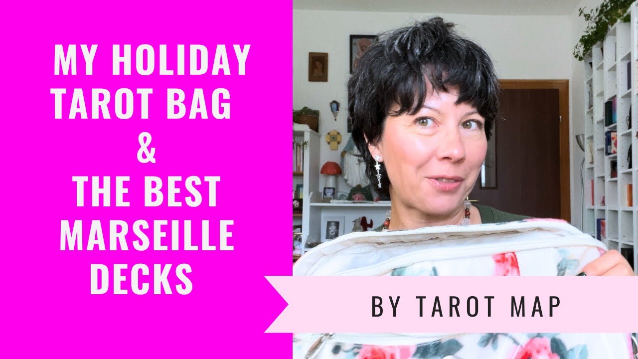 What’s in my holiday tarot bag plus special TdM decks that I adore! #tarotmap #tarotdemarseille