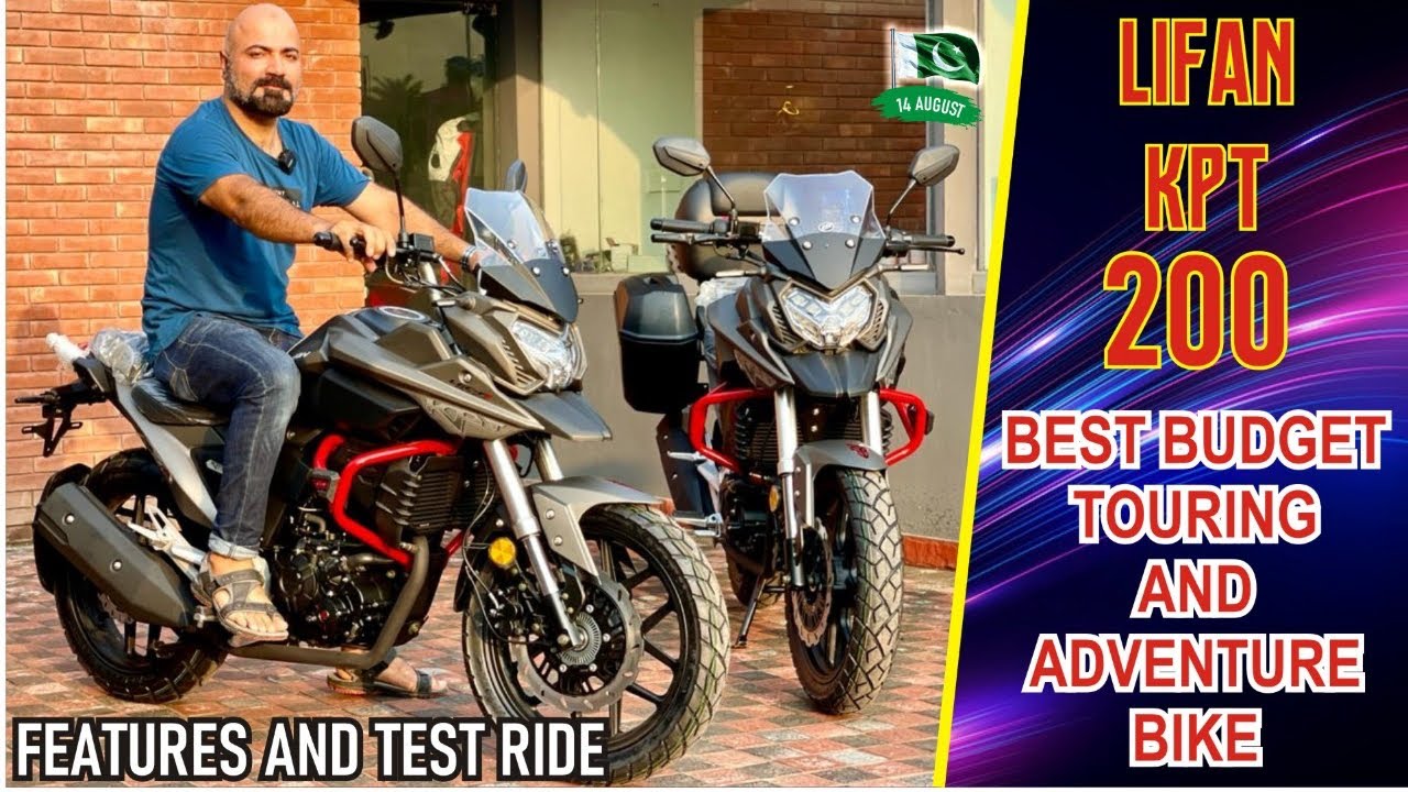 LIFAN KPT 200 THE ULTIMATE TOURING MACHINE | FEATURES AND TEST RIDE | BIKE MATE PK