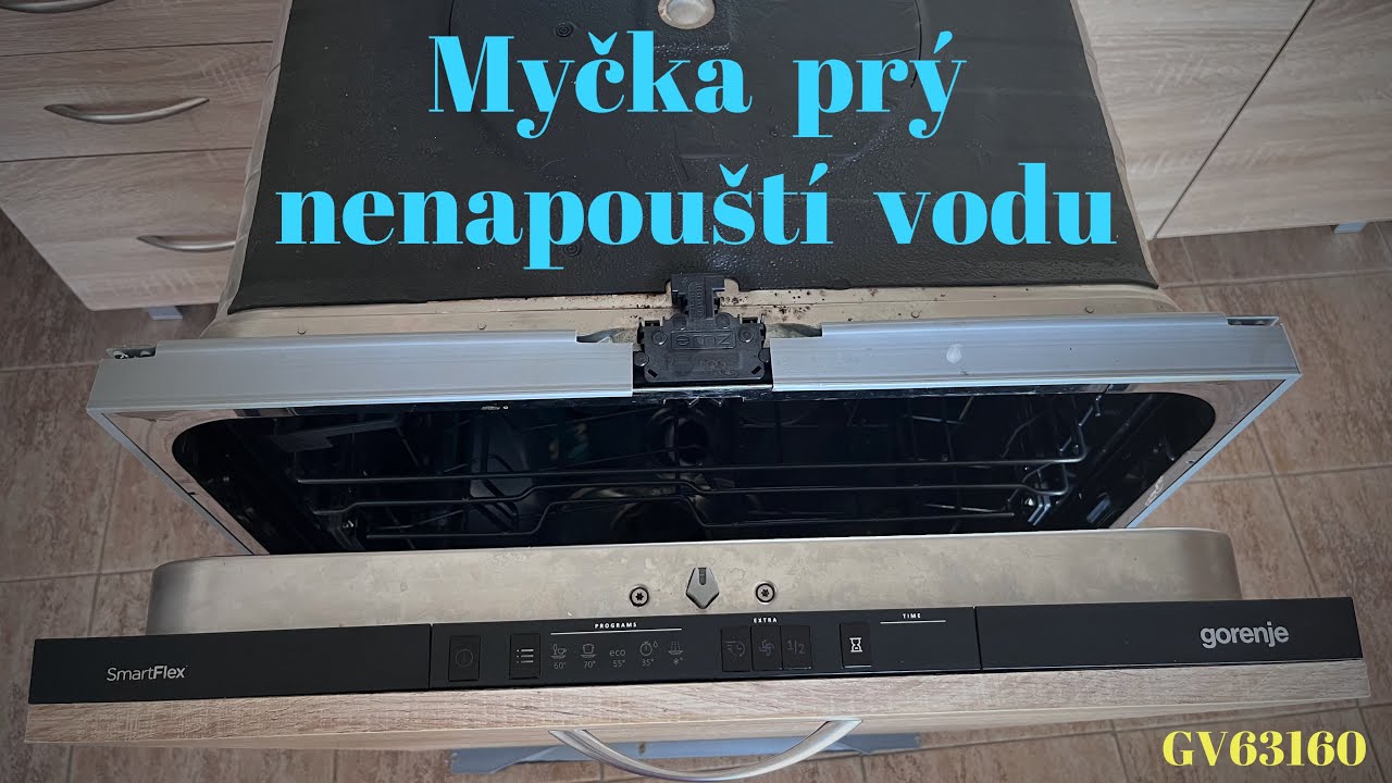 Myčka Gorenje oprava part 1