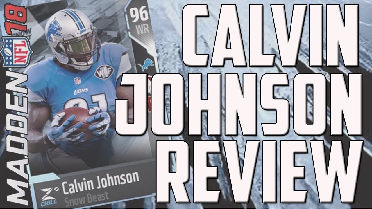 How Good is 96 Overall Calvin Johnson? MUT 18 Card Review