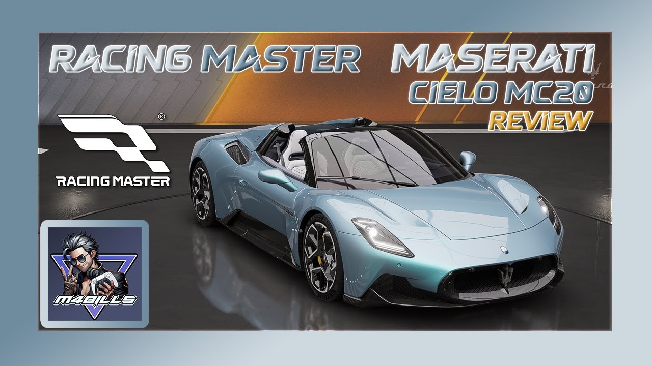 Maserati Ceilo MC20  รีวิว Review !! | Racing Master #m4bills