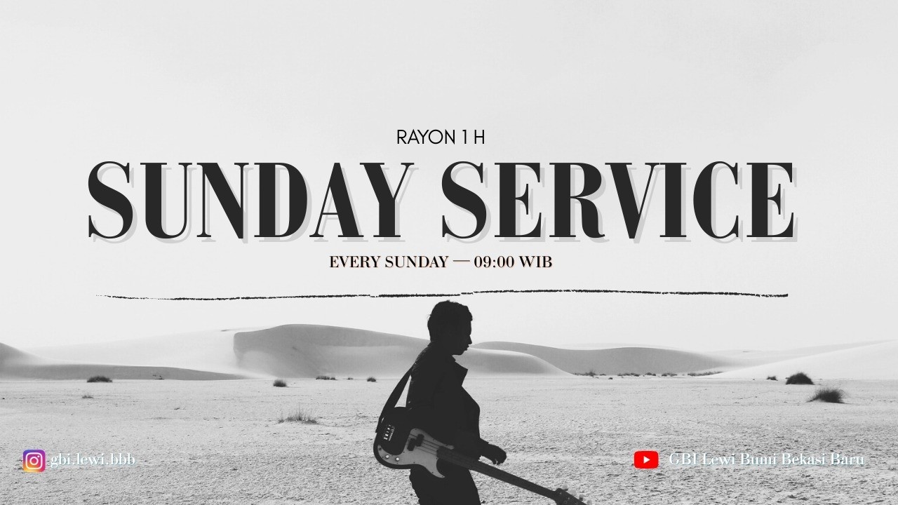 GBI LEWI BUMI BEKASI BARU RAYON 1H SUNDAY SERVICE | 01 MARET 2026