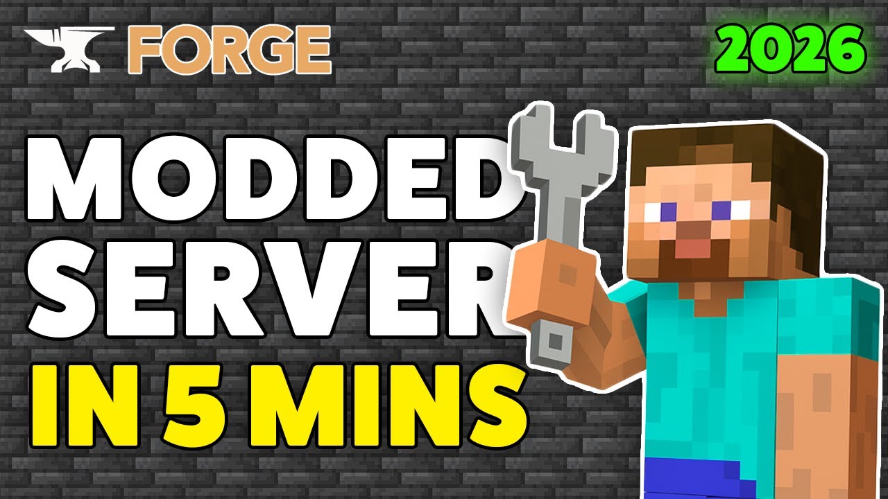 How To Make a Modded Minecraft Server in 2026 &ndash; Full Forge Setup, Mods, And Hosting Guide
