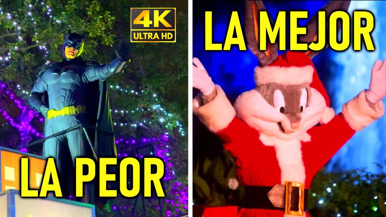 RANKING DEL PEOR AL MEJOR: Todos los SHOWS de CHRISTMAS IN THE PARK 2025 [4K]