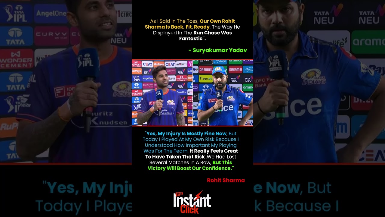 &ldquo;Played Through Pain!&rdquo; 😳🔥 Rohit&rsquo;s HEROIC Comeback
