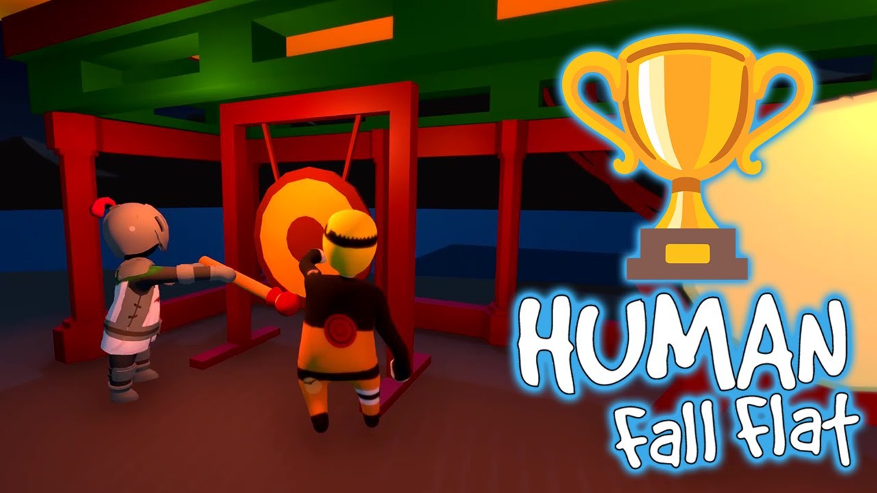 NIVEL LUNAR - Consiguiendo todos los logros de Human: Fall Flat #10