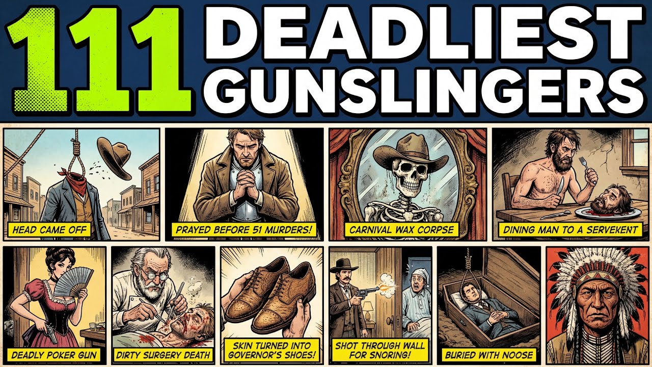 111 Deadliest Wild West Gunslingers Who Died Like Idiots