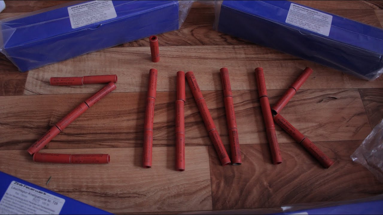 Zink 725 Klasse 4 Vogelschreck Vergleich , ALLE FARBEN - Weiss Grün Brokat Rot (Kein WECO,ABA)