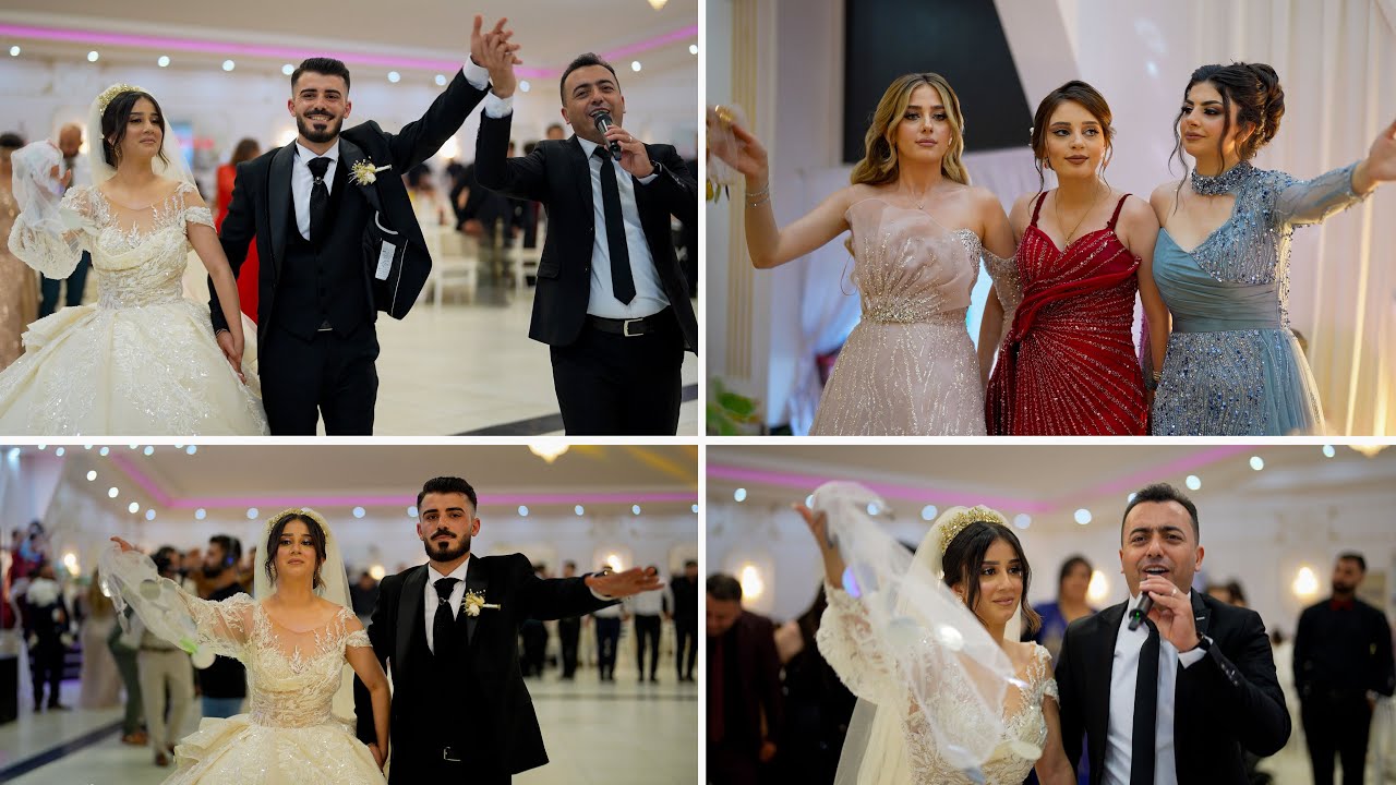 Vindar Adil Hizny 2023 || Hussin & Selma Hochzeit || ڤـيندار عادل حـزني  رقص كردي