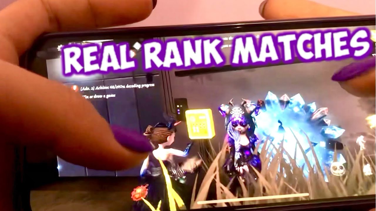 HANDCAM - REAL RANK MATCHES | Identity V