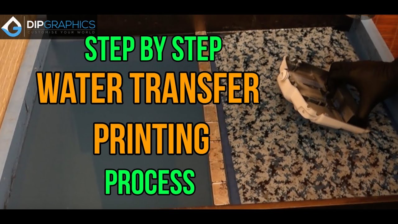 Hydrographics Singapore - Water Transfer Printing Process by DipGraphics.com