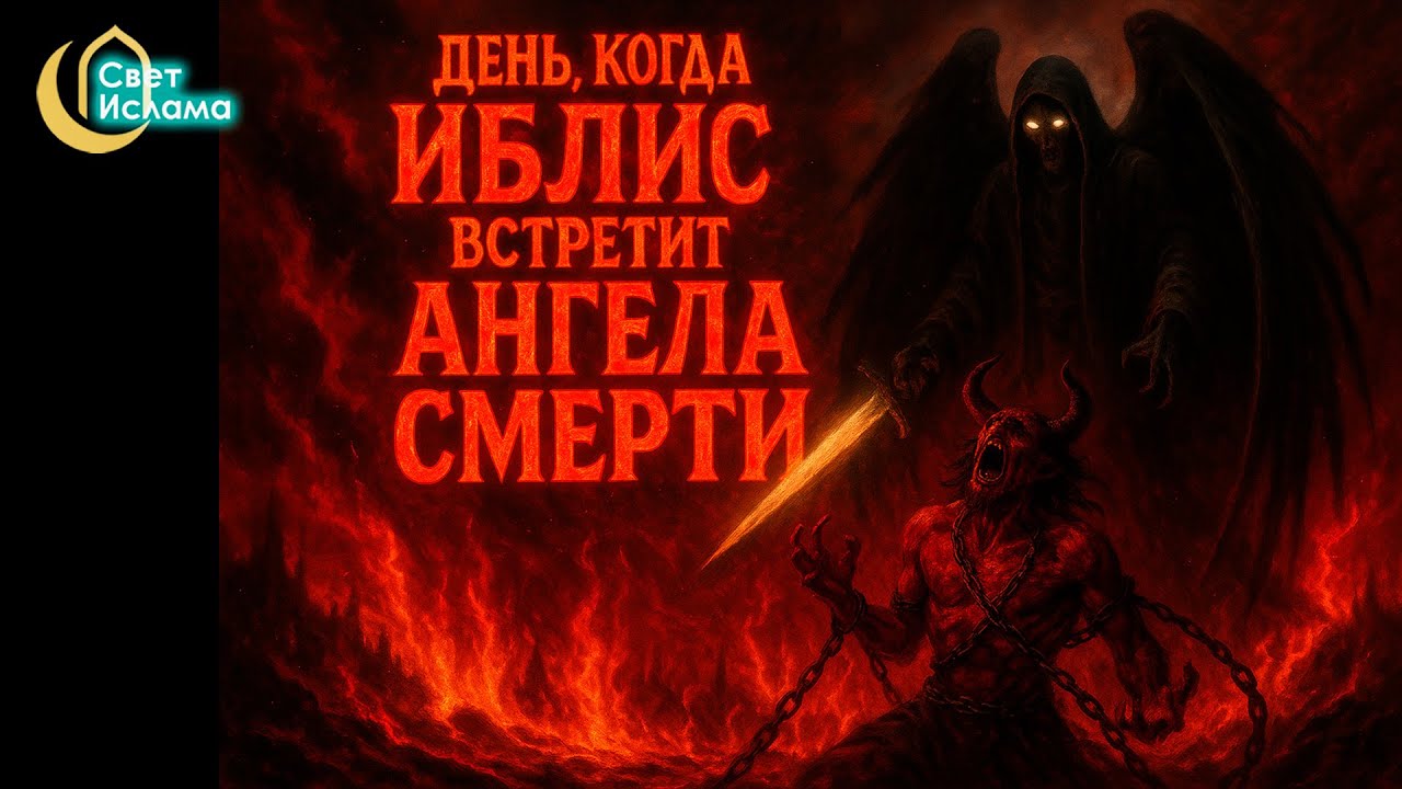 Встреча Иблиса с Ангелом Смерти &mdash; конец шайтана настал!