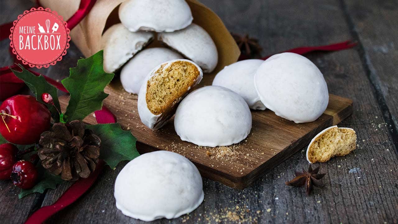 Pfeffernüsse mit Zuckerglasur  |  Weihnachtsbox 2021 von Meine Backbox