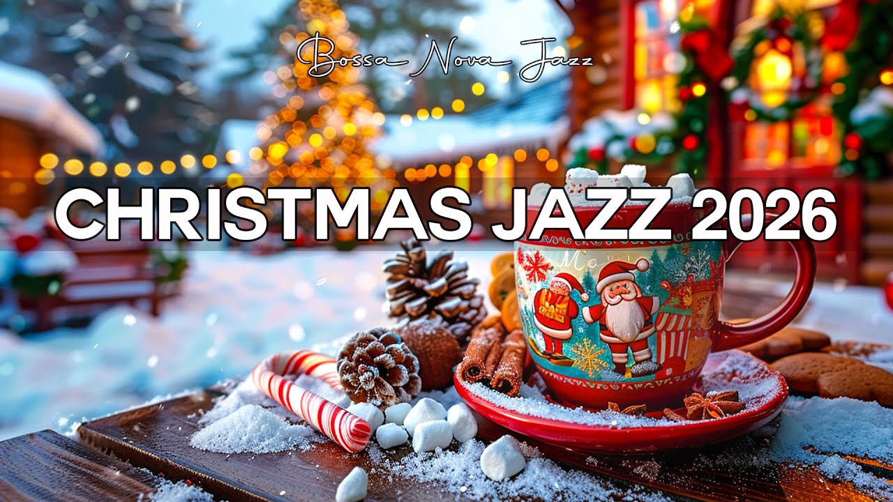 【CHRISTMAS JAZZ 2026】: Smooth Jazz Instrumental Music & Christmas Bossa Nova Piano for Holiday Mood🎄