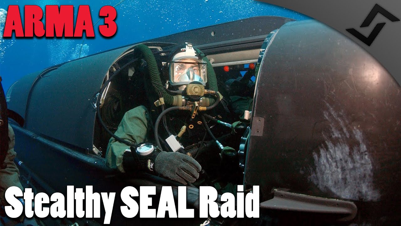 ARMA 3 - Stealthy Navy SEAL Raid! - Epic Submarine Intro