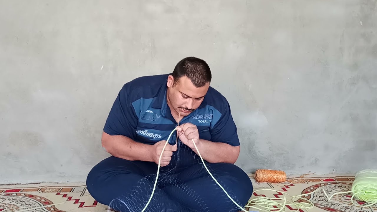 طريقت تحبيس شباك صيد اسماك