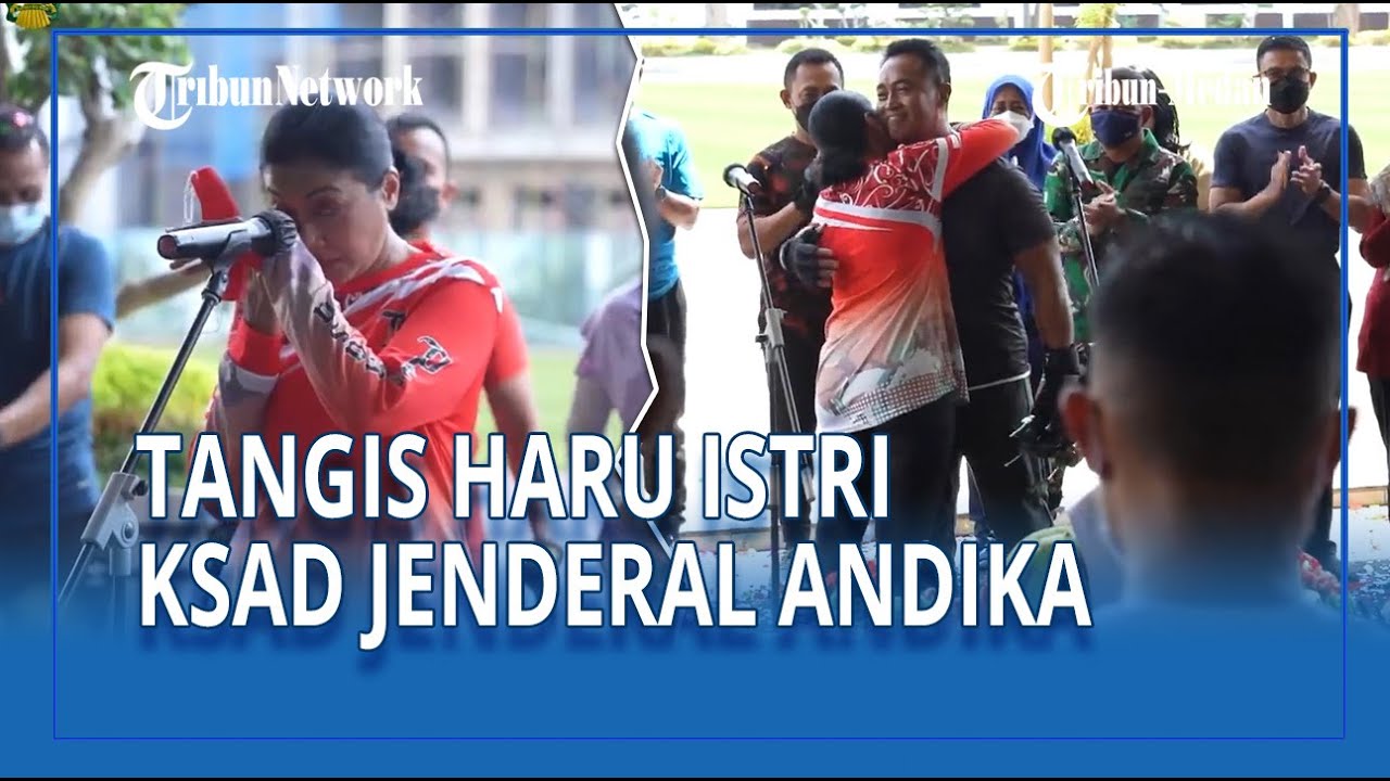 Tangis Haru Hetty hingga Peluk Mesra Jenderal Andika Perkasa di Mabes TNI AD