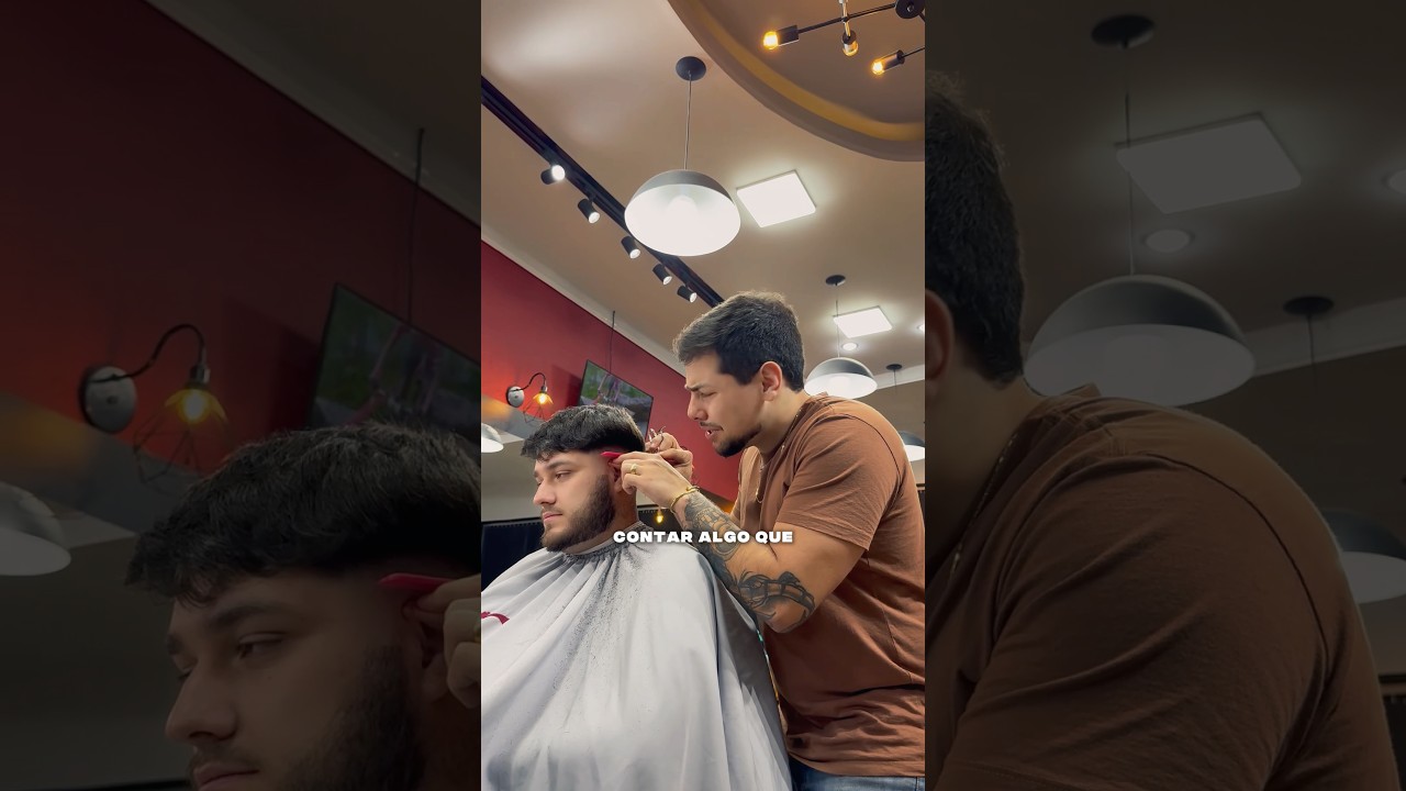 SEGREDO REVELADO DO PENTE CORRIDO!? #barber #barbeiroiniciante #cabelo