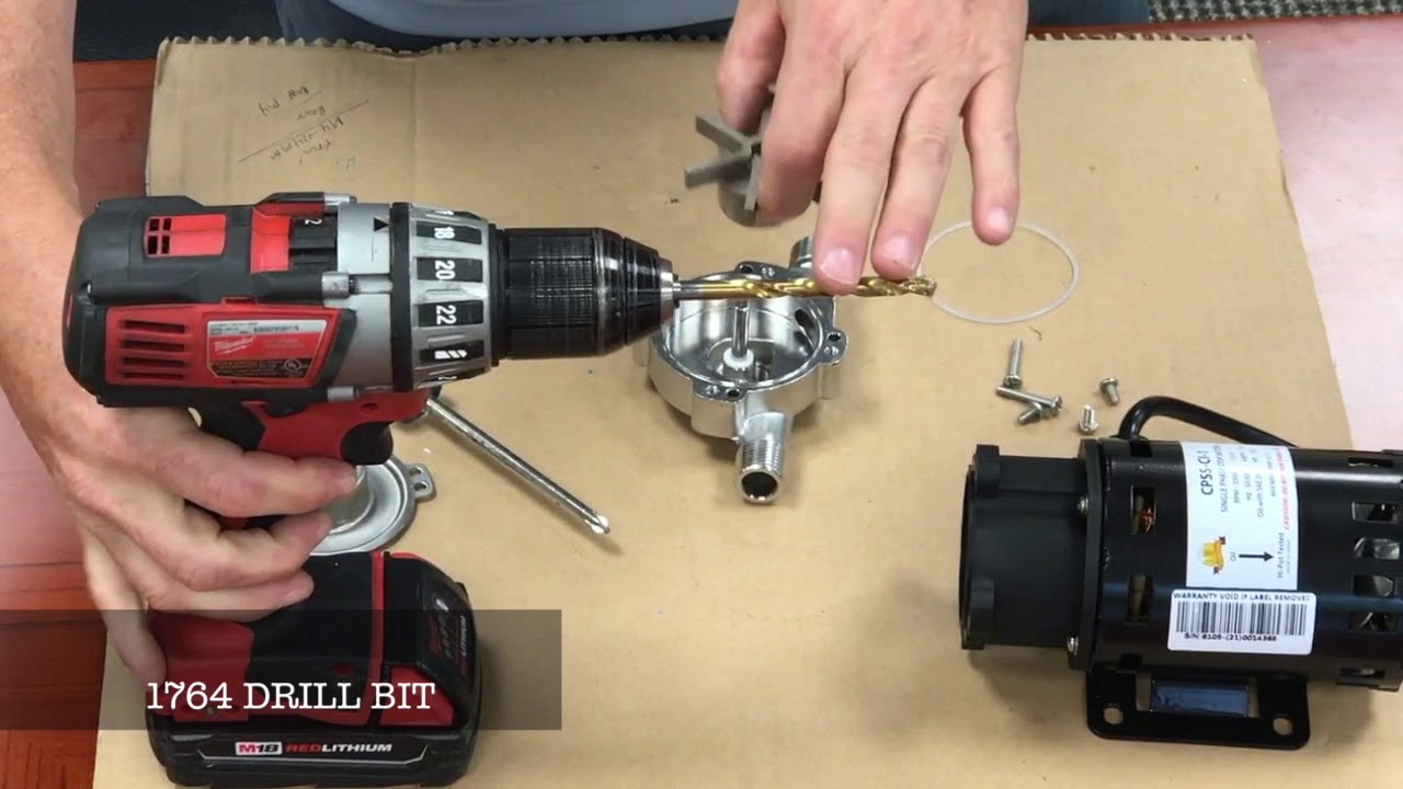 How to Fix Chugger Pump Impeller when it was run dry Easy Fix!