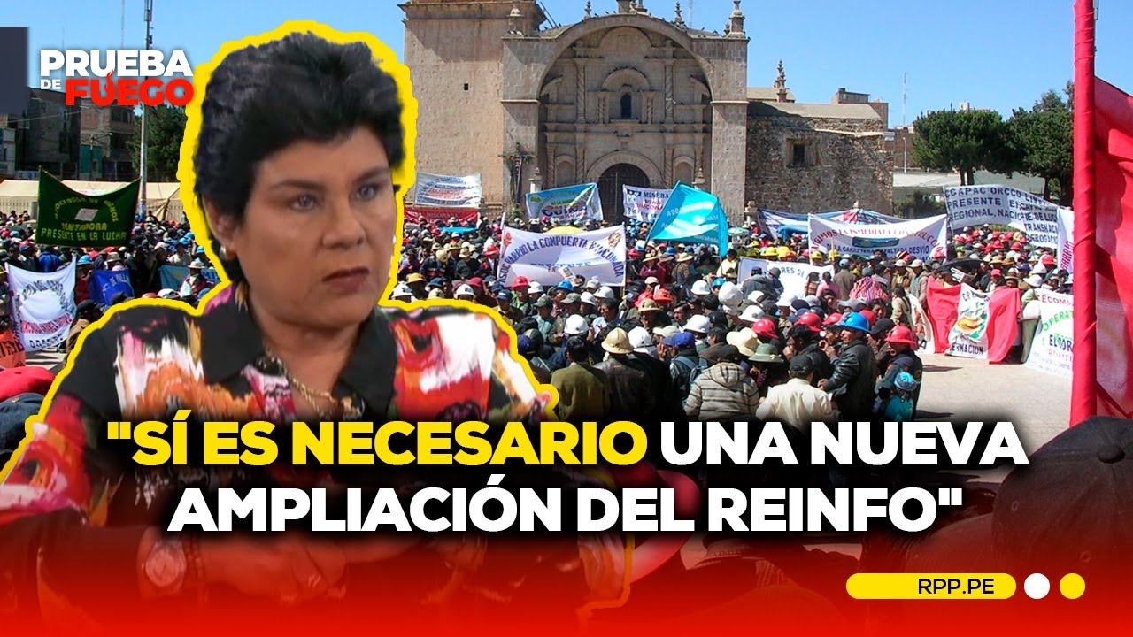 Norma Yarrow comparti&oacute; su opini&oacute;n con relaci&oacute;n a la ampliaci&oacute;n del REINFO #PDFRPP | ENTREVISTA