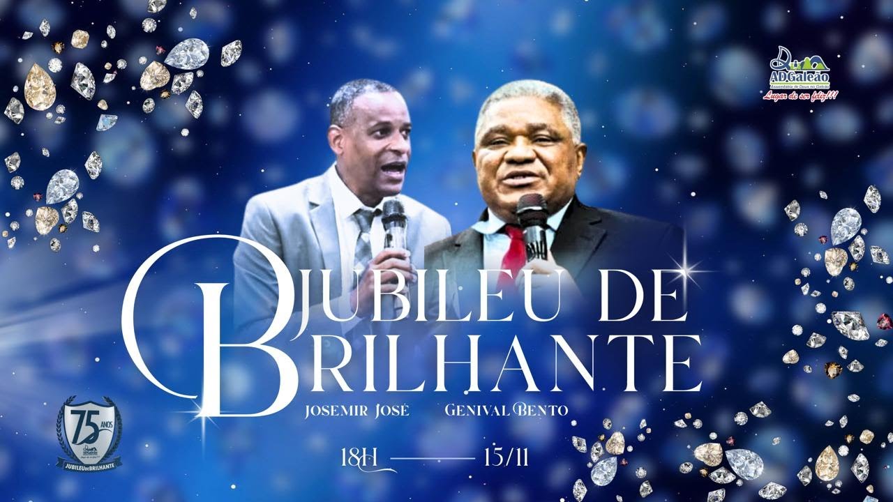 Jubileu de Brilhante - Pr. Genival Bento //  Cantor Josemir
