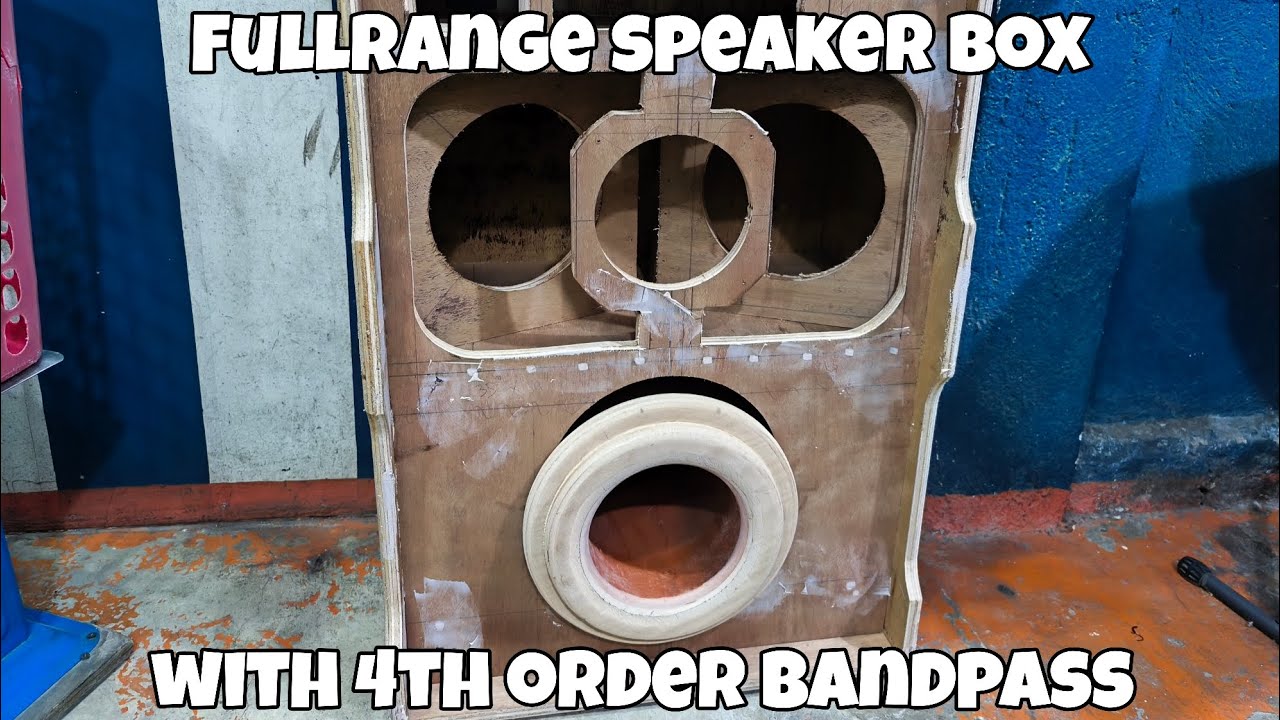 Mala-Line array na design sa full range at 4th order bandpass subwoofer naman sa bass pinagsama na!