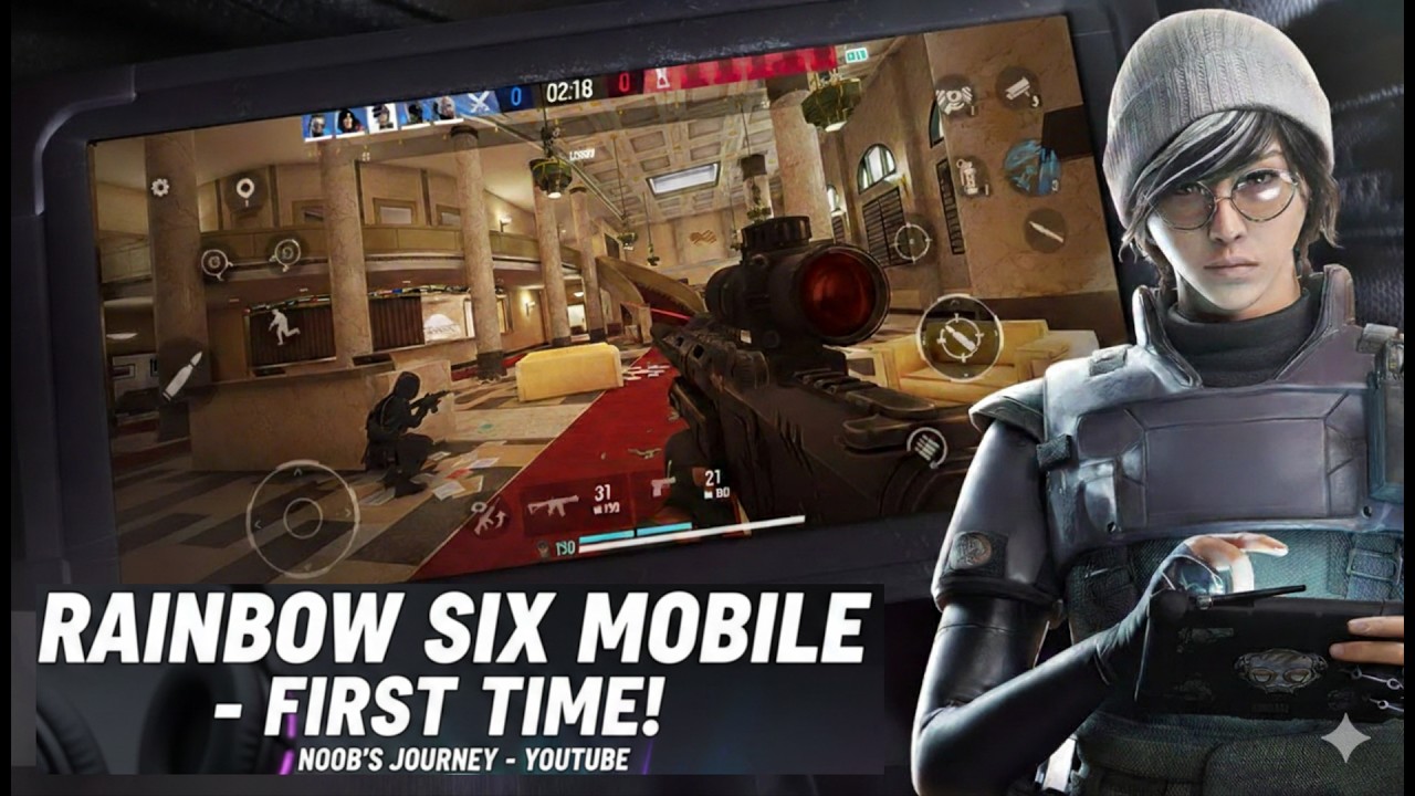 Rainbow Six Mobile First Gameplay | Beginner Match | R6 Mobile India