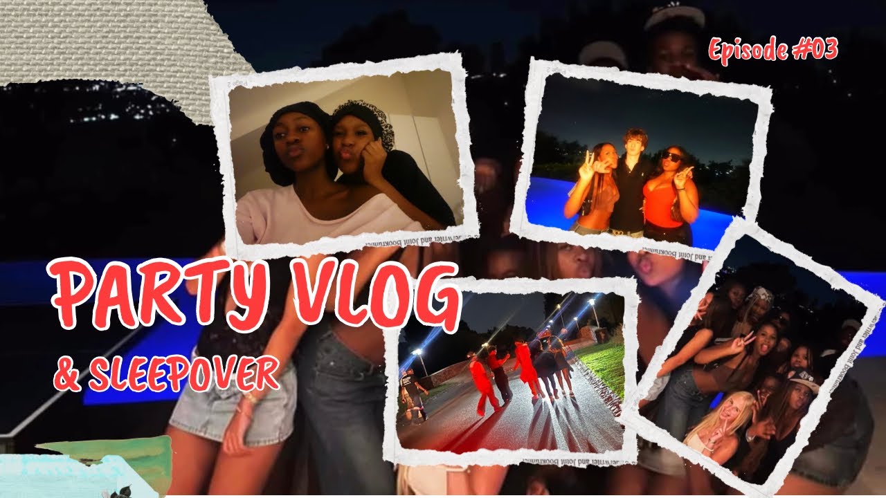 COME TO A PARTY WITH ME | *sleepover & mall trip*