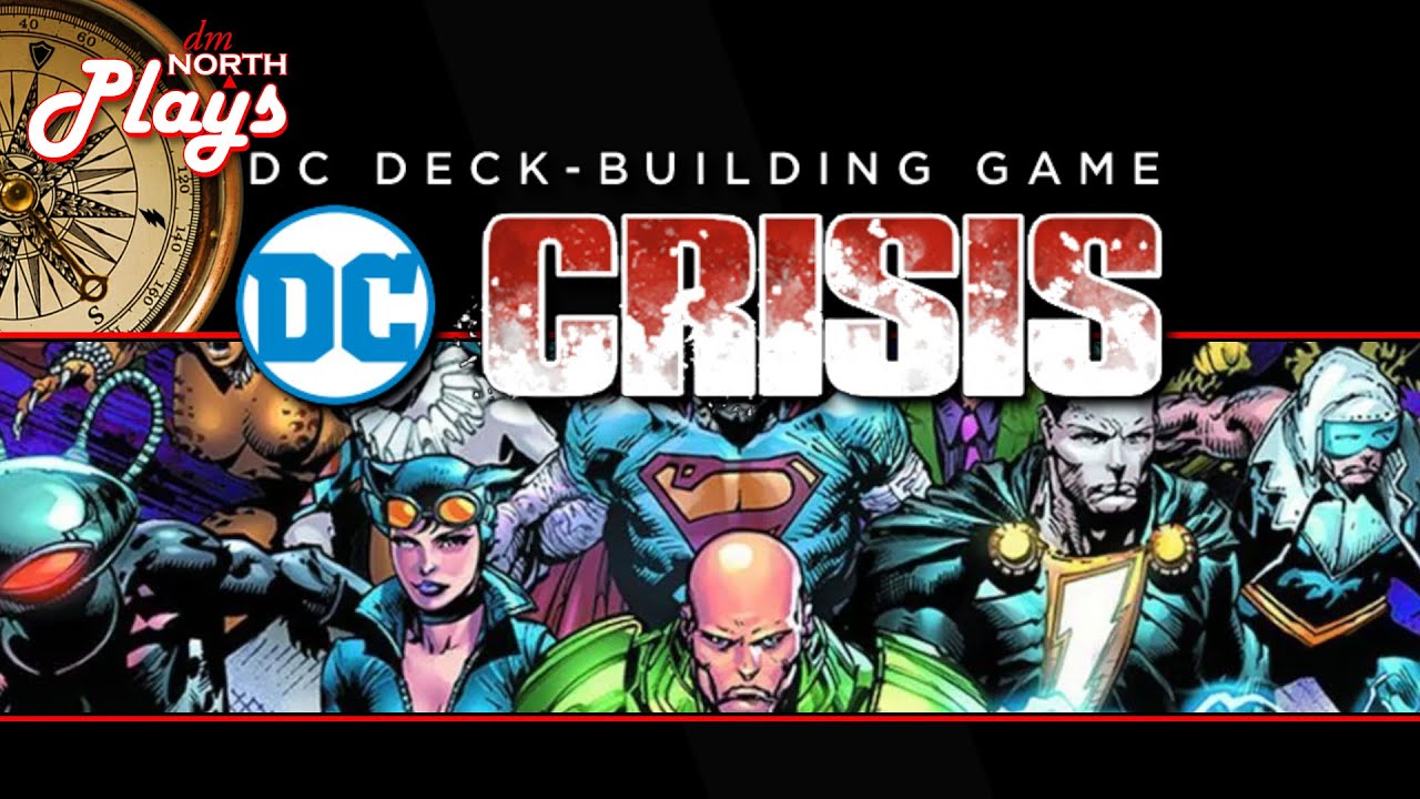 DC Deck-Building Crisis Expansion 3 Board Game Gameplay | Live Stream Replay ... The Snyder Cut