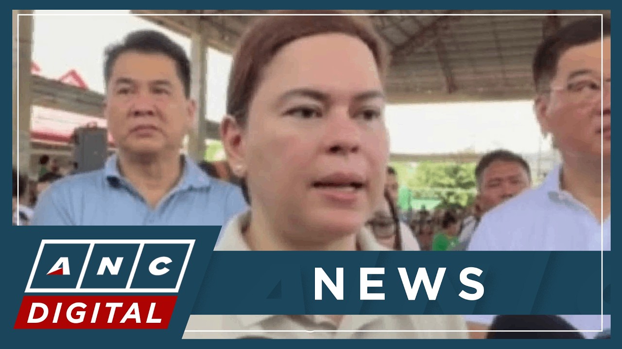 VP Duterte says she did not watch confirmation of charges hearing, thanks Kaufman | ANC