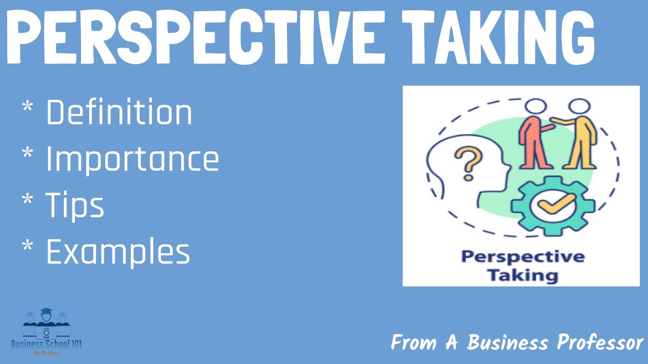 What is Perspective Taking? | From A Business Professor