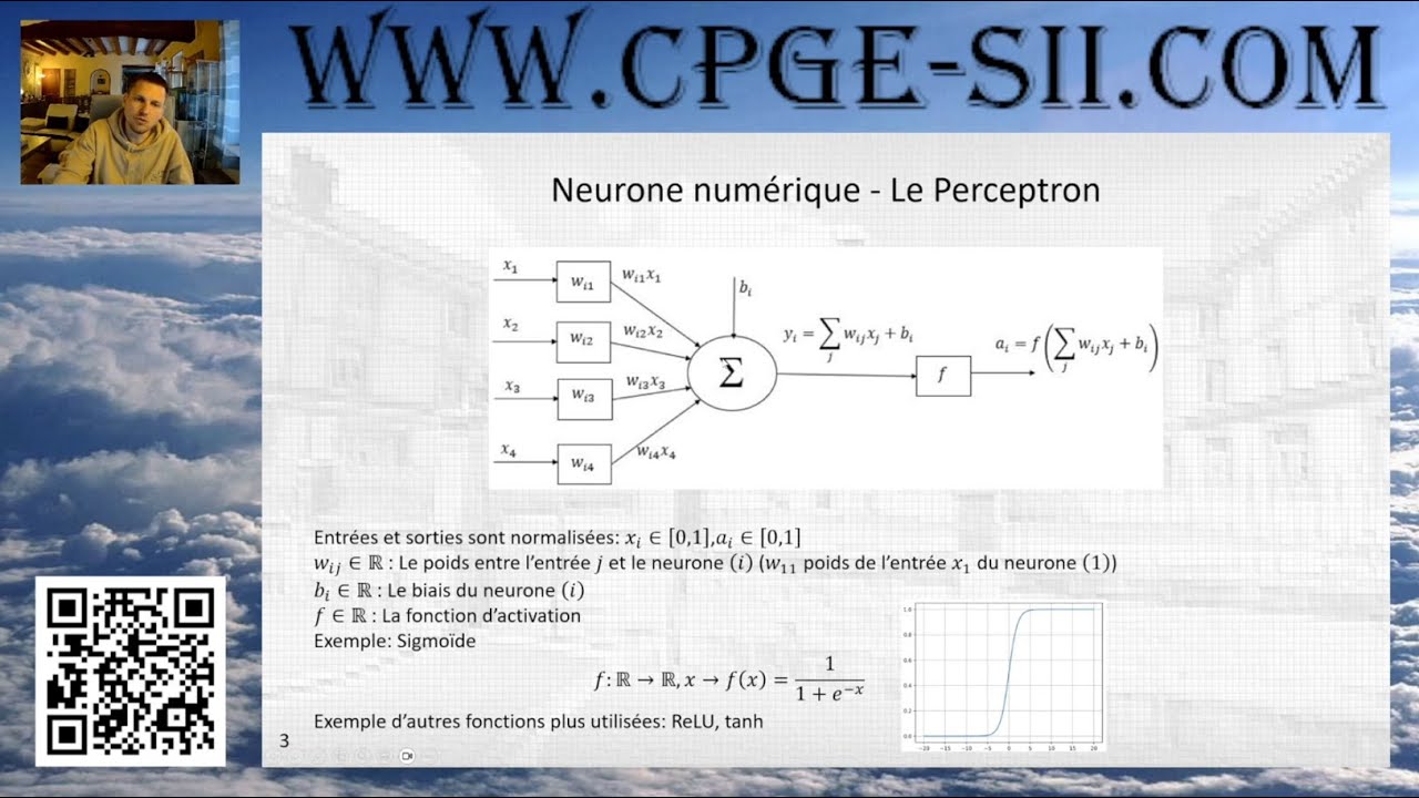 Réseau de neurones - Cours CPGE-SII