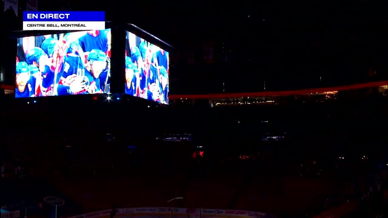 Le Grand Retour des partisans au Centre Bell  (2 500 fans)
