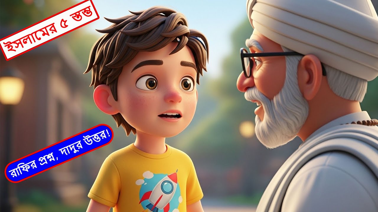 ইসলামের ৫টি স্তম্ভ ও নবী ইব্রাহিম (আ.) এর ঘটনা | শিক্ষামূলক ইসলামিক ভিডিও