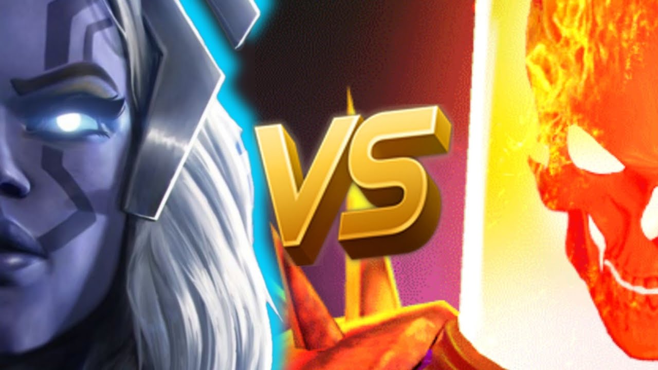 DAMAGE GODS! STORM X vs CGR | ROL RACE - Marvel Contest of Champions