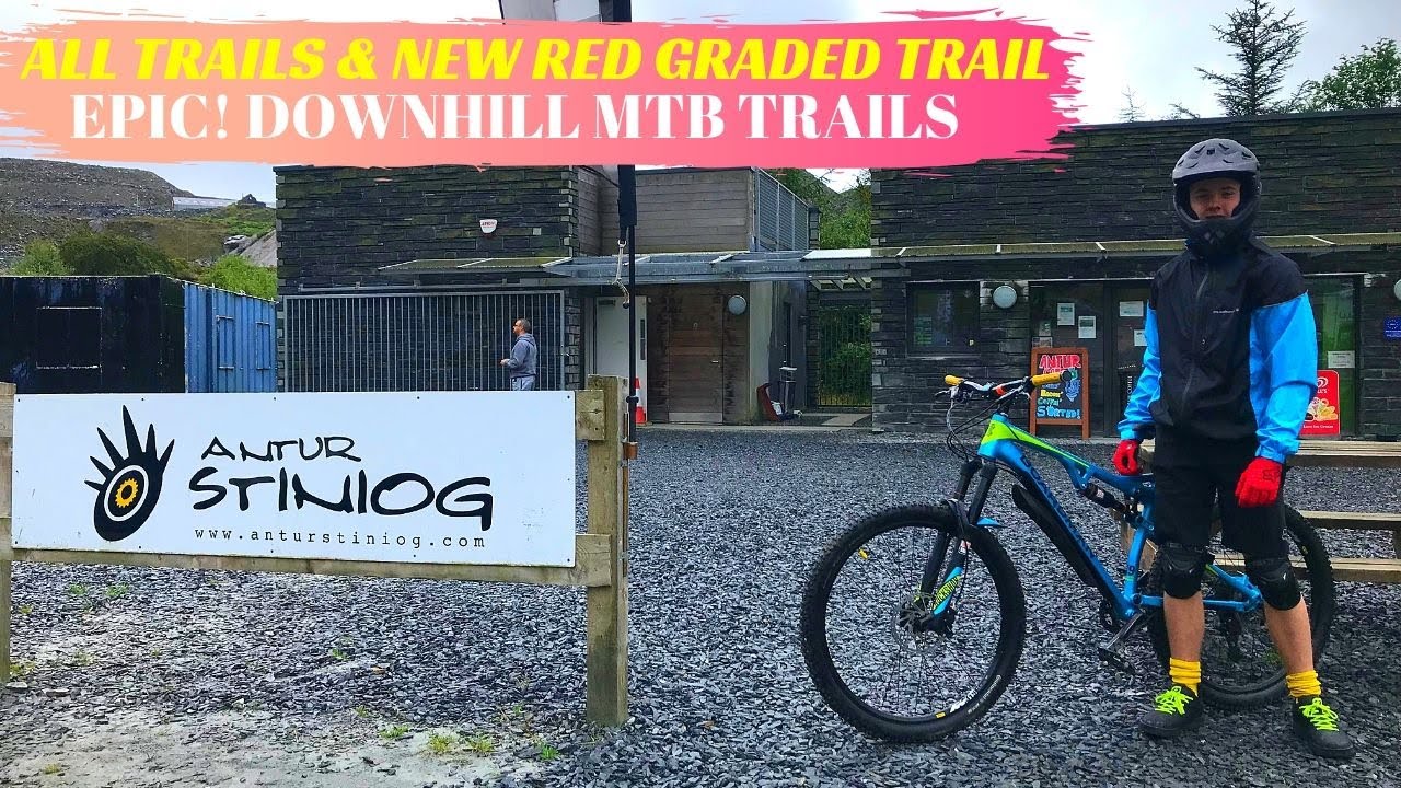 Antur Stiniog - All Trails & New Red Graded Trail - Epic! Downhill MTB Trails - Blaenau Ffestiniog