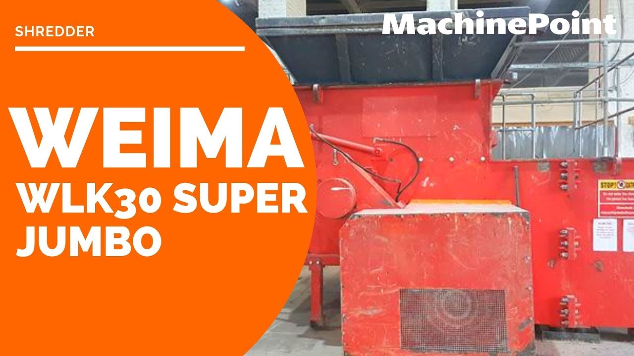WEIMA WLK30 Super Jumbo Shredder | WEIMA Machinery