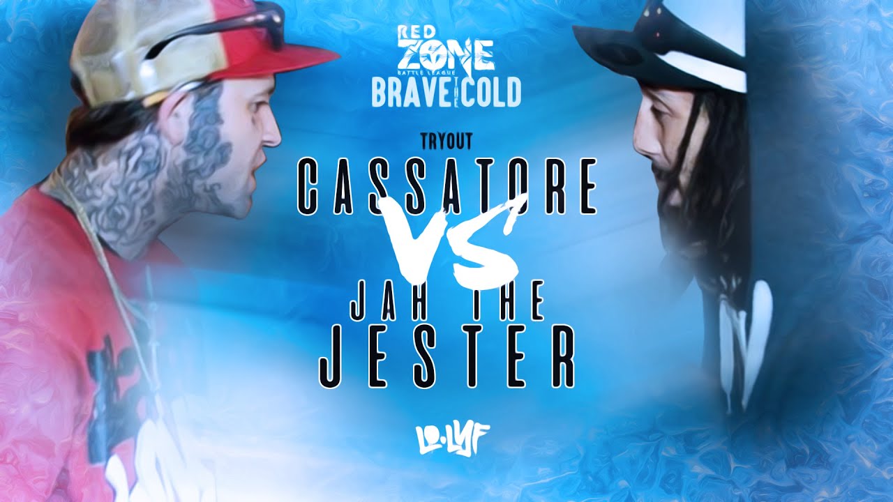 RED ZONE TRYOUT BATTLE  (BRAVE THE COLD) CASSATORE VS JAH THE JESTER