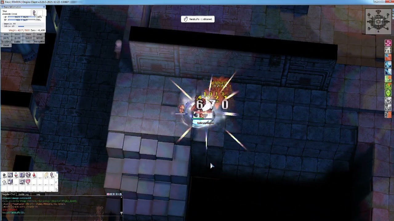 Ragnarok Pre-Renewal - Critical SinX - Bio3 - Full clear all mobs killed