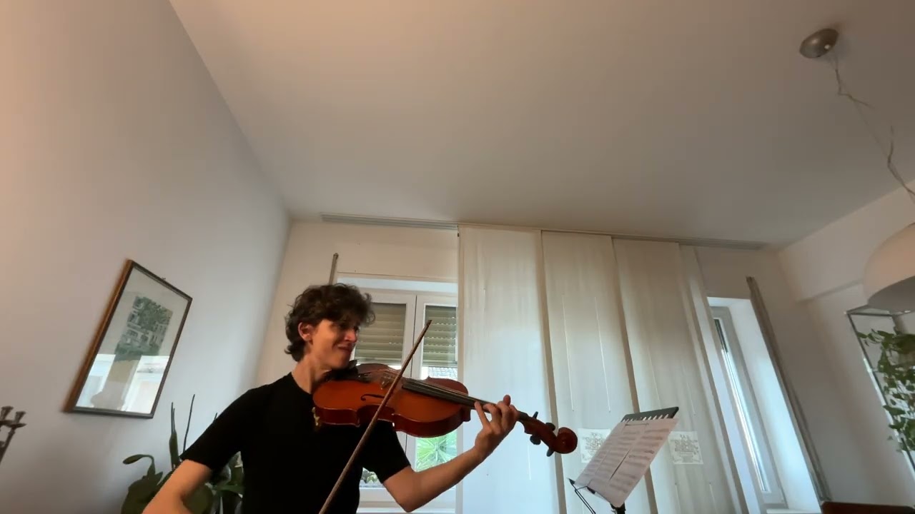 J.S.Bach Suite n.1 per viola: Preludio, Corrente, Giga