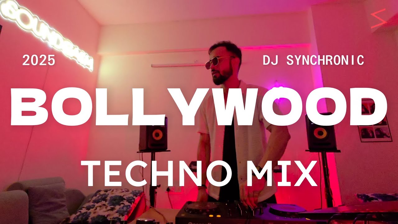 Dj Synchronic | Bollywood Techno Mix 2025 | Non Stop Techno Live Mix | Bollywood Dj Party Mashup