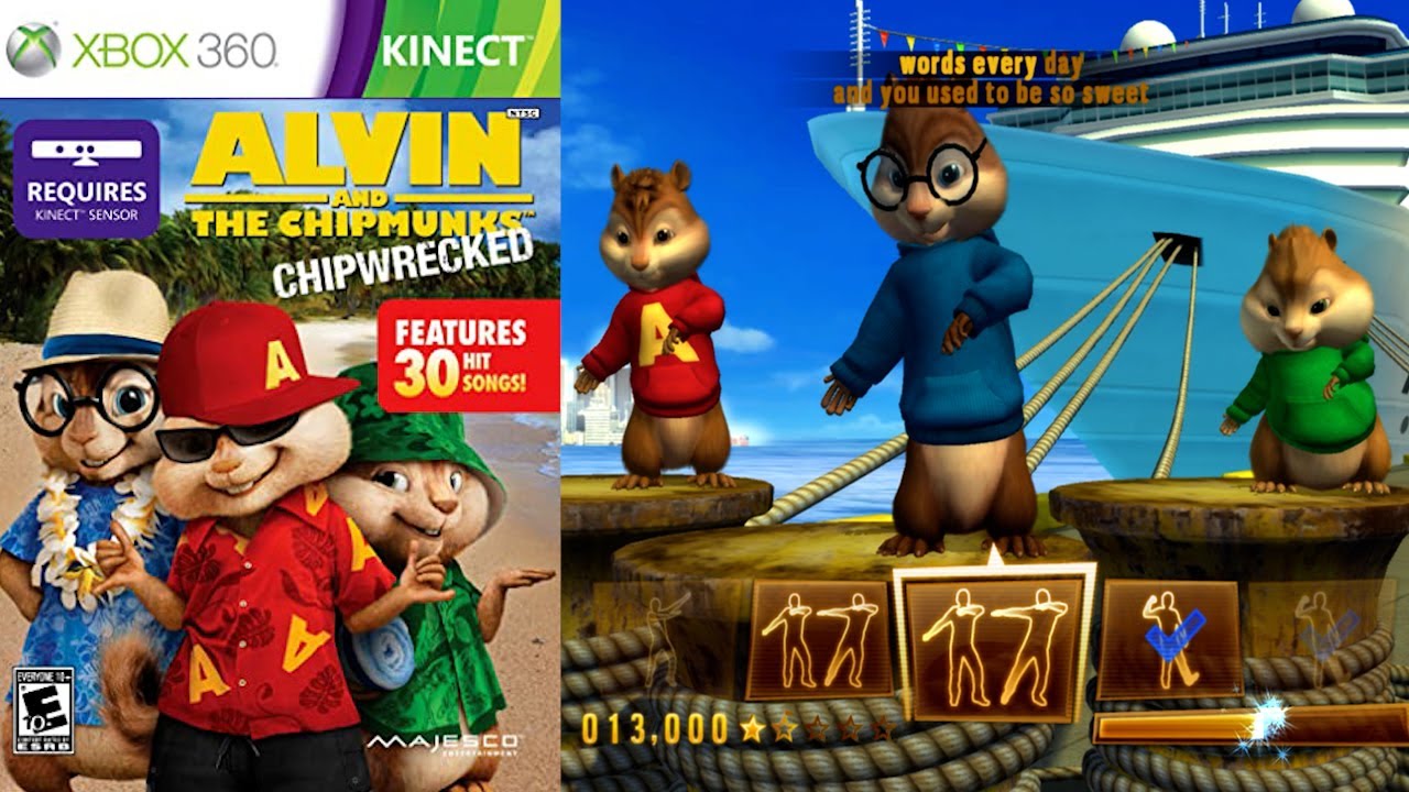 Alvin and the Chipmunks: Chipwrecked [45] Xbox 360 Longplay