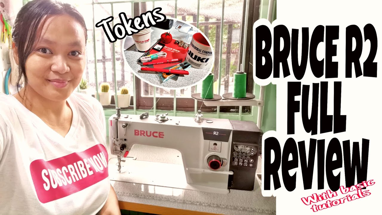 Bruce R2 sewing machine FULL REVIEW | Basic tutorial