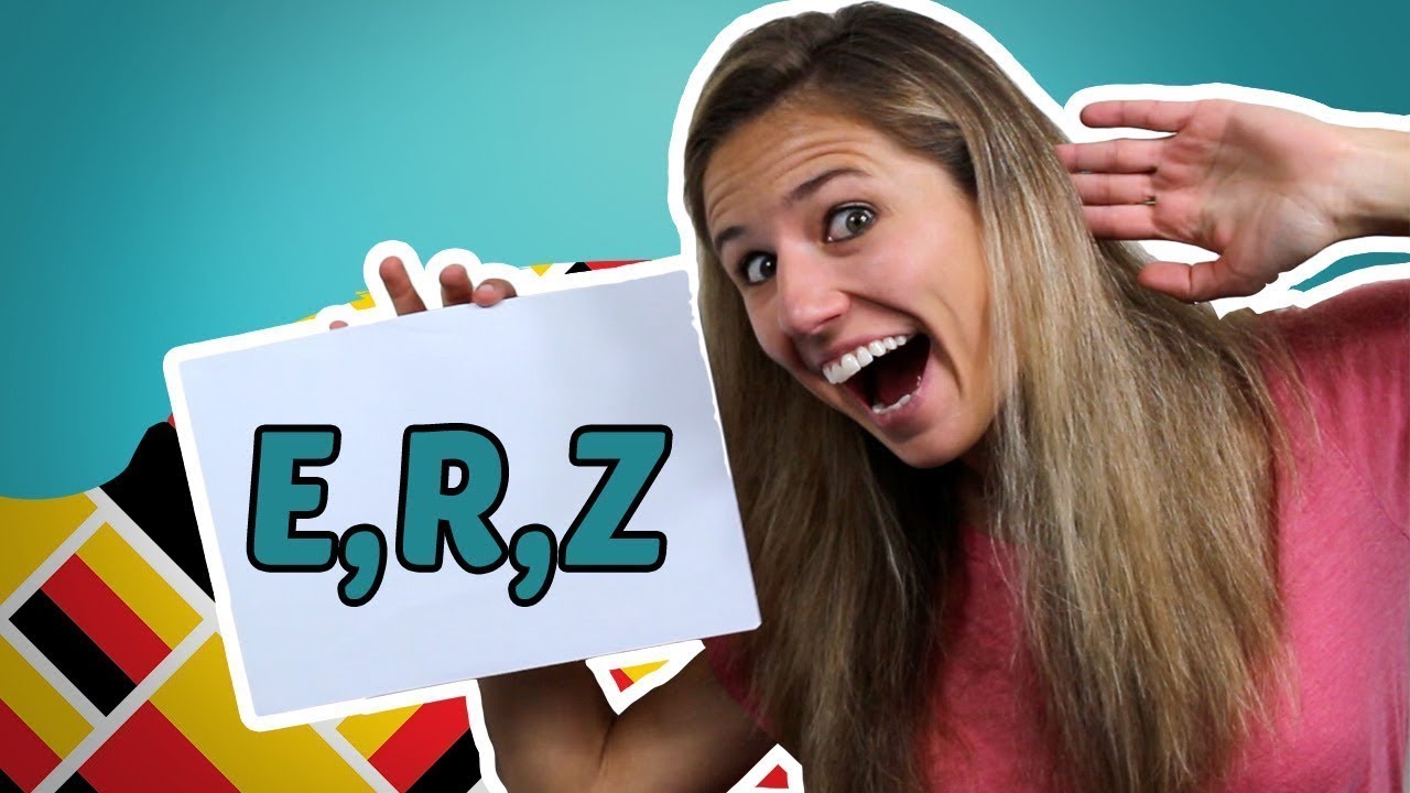 GERMAN PRONUNCIATION 3: How do you Spell... ? (EXERCISE)