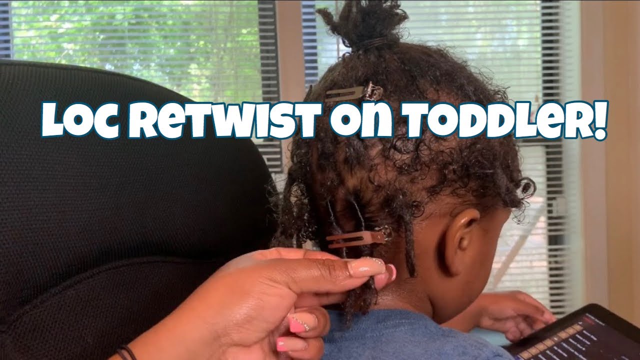 Loc Retwist | Retwist My Sons Locs with Me | Water & Oil