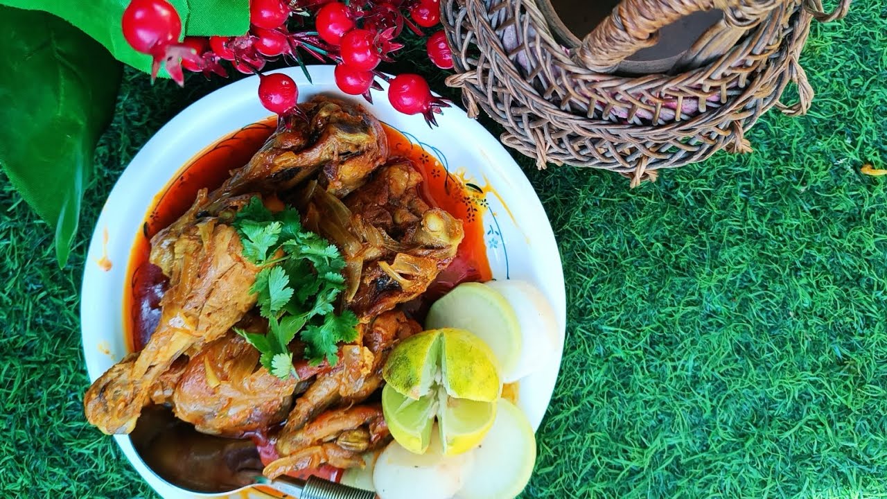Gande te Kokur//Kashmiri style chicken curry//Onion Chicken curry/#chicken#onion#curry#youtube#share