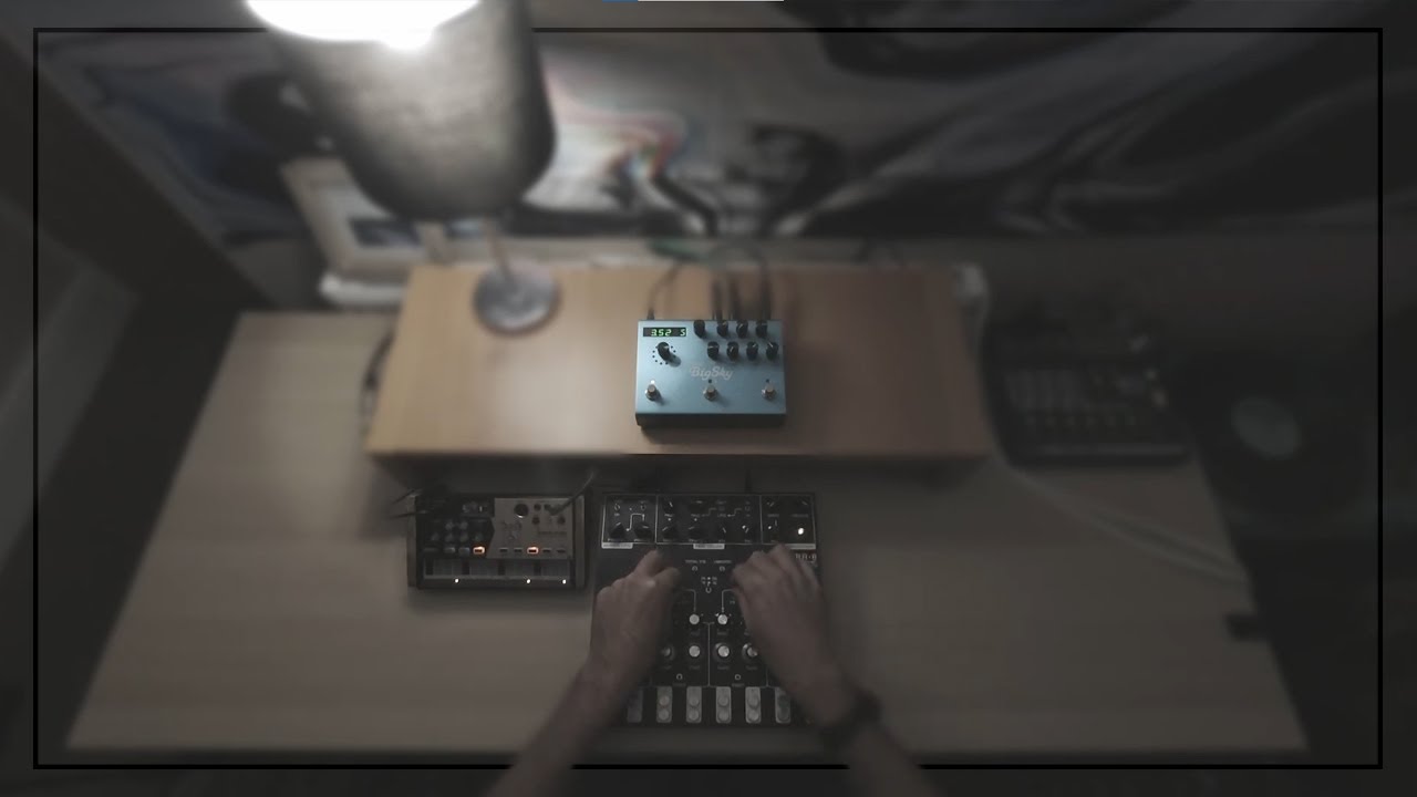 NIGHT MACHINE | Dark Electronic Drone Soundscape • Lyra-8 • Volca Drum • Big Sky