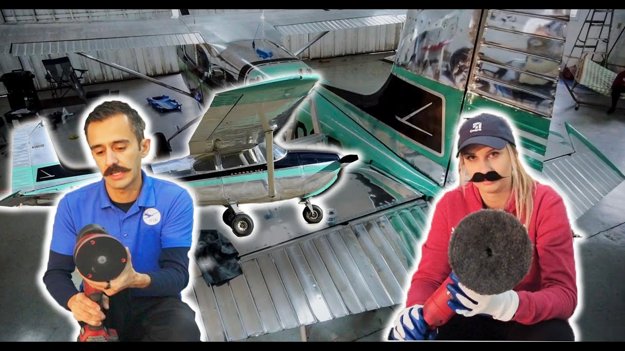 Мастер-класс: Восстановление блеска 64-летнего самолета Cessna 182