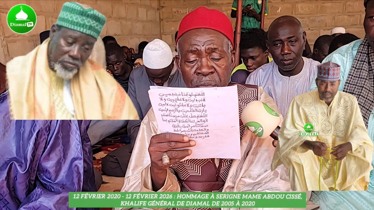 12 février 2020 - 12 février 2026 : Hommage à S.M.A Cissé, Khalife Général de Diamal de 2005 à 2020
