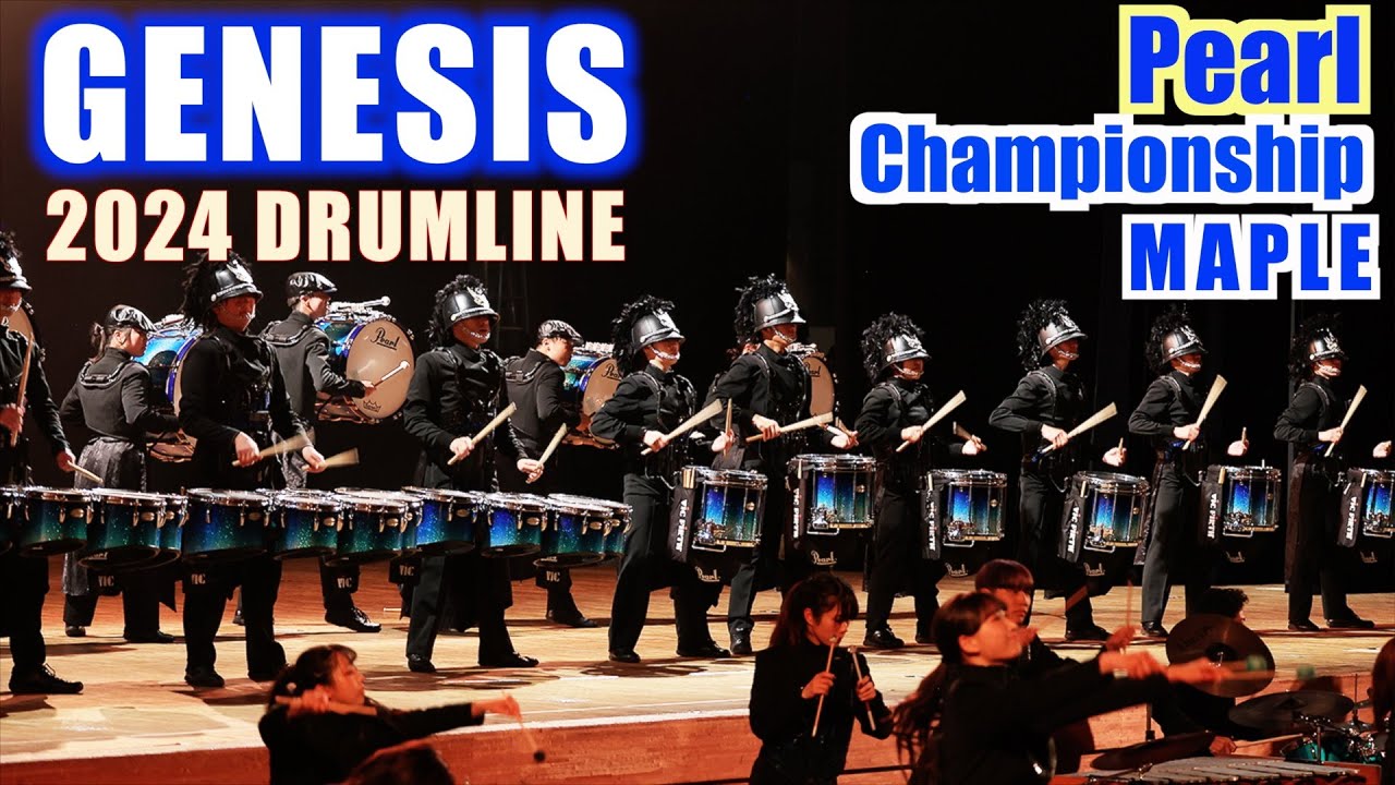 GENESIS 2024 Drumline warm up